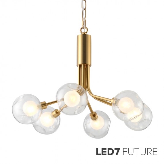 Loft Industry Modern - Crop Chandelier